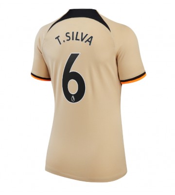 Chelsea Thiago Silva #6 Tredjedrakt Kvinner 2022-23 Kortermet